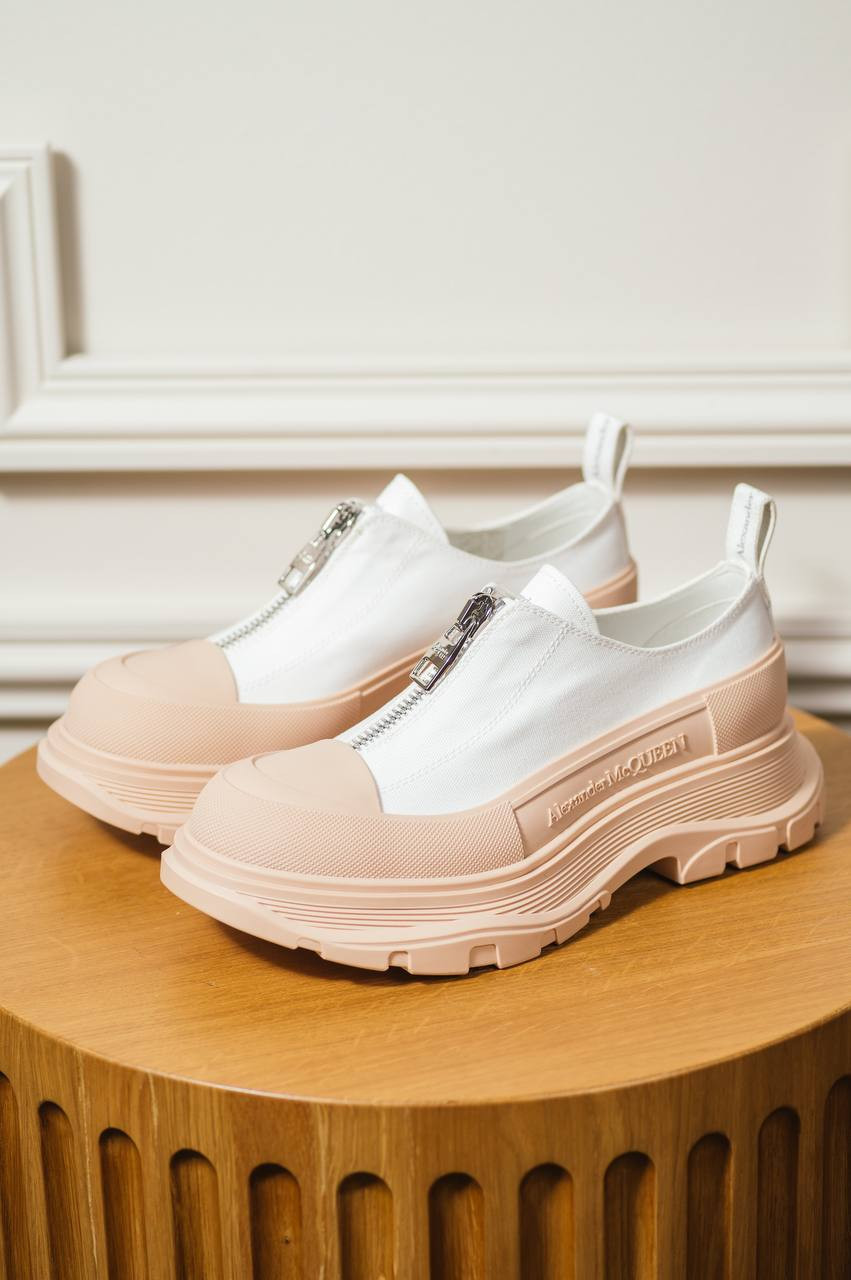 

Tread Slick sneakers with logo Alexander McQueen, White