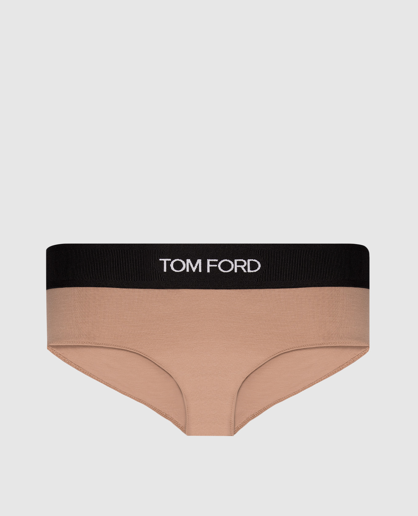 

Beige panties with a logo pattern Tom Ford