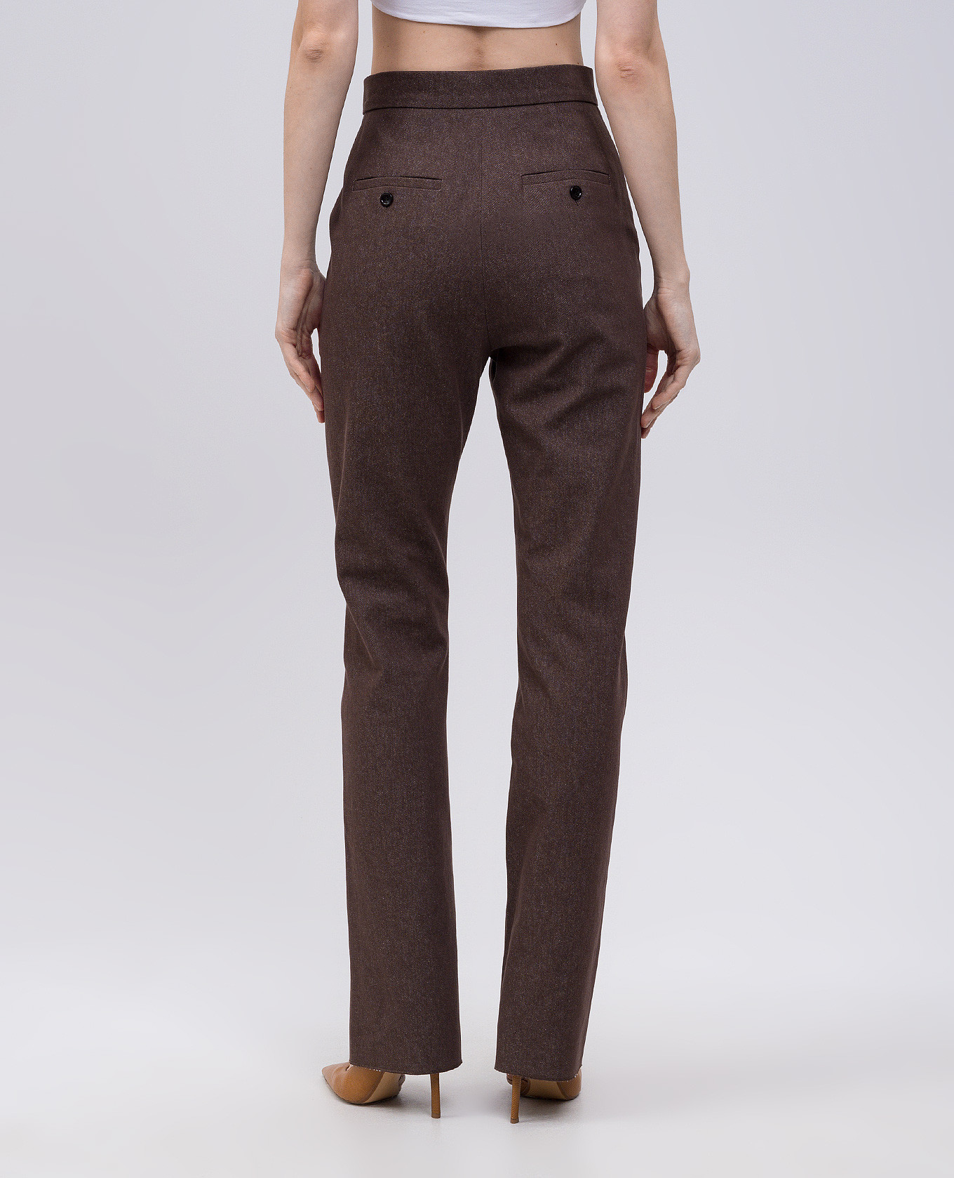 

Brown pants GALIZIA Max Mara