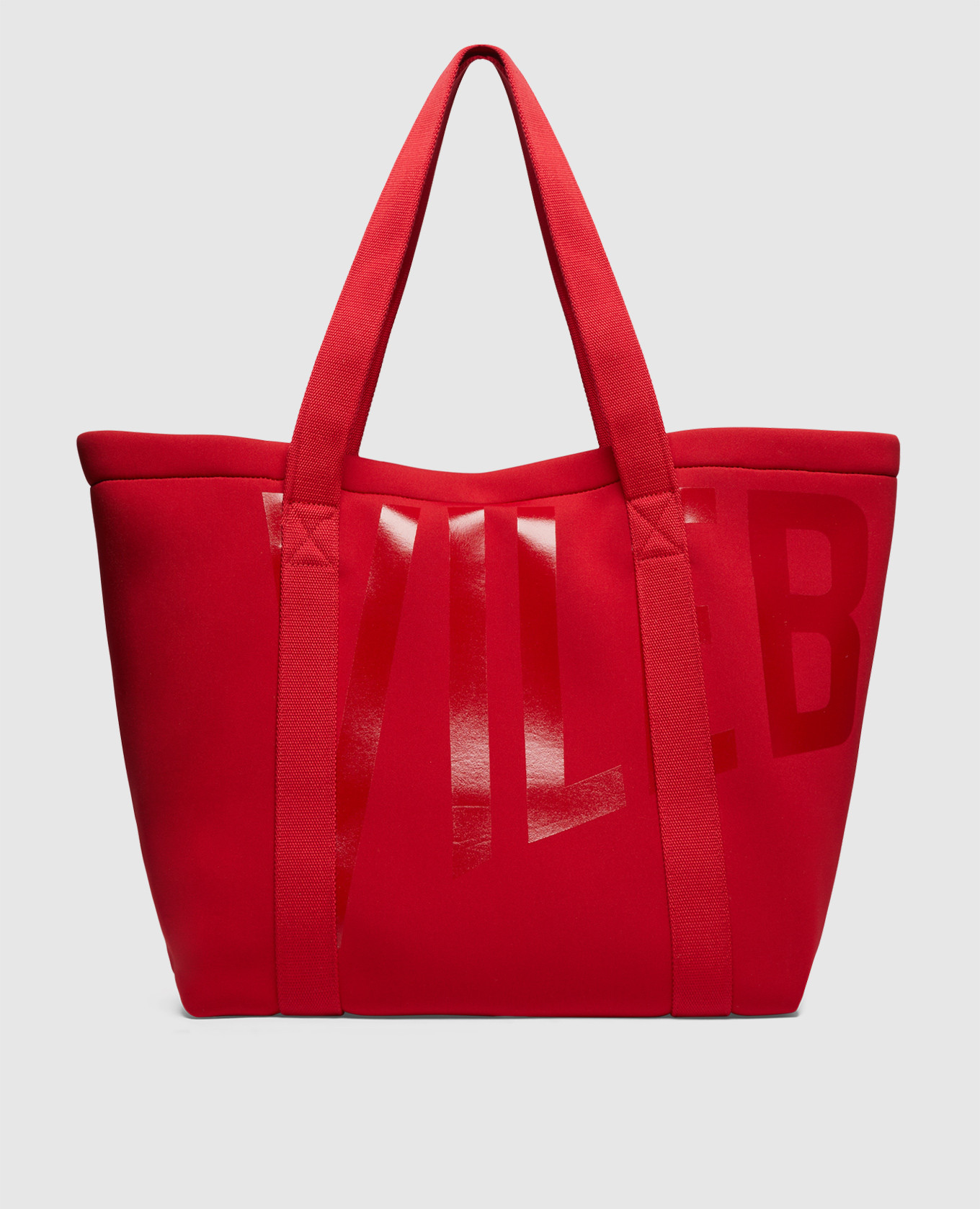 

Red beach bag with logo Vilebrequin