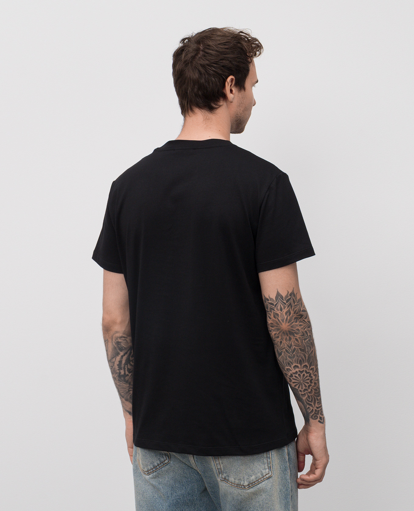 

Black T-shirt with logo Balmain