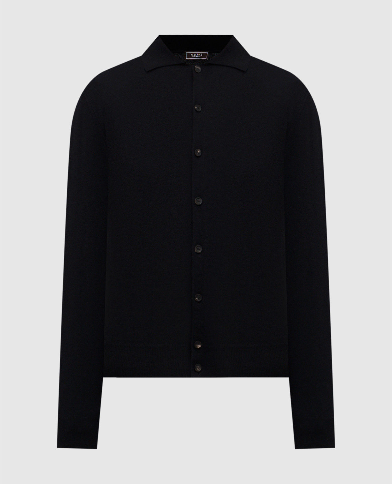 

Black wool and cashmere cardigan Peserico