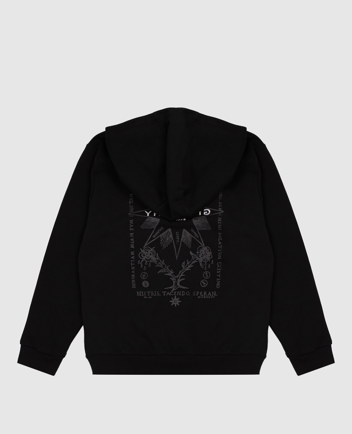 

Children's black hoodie with logo print Givenchy