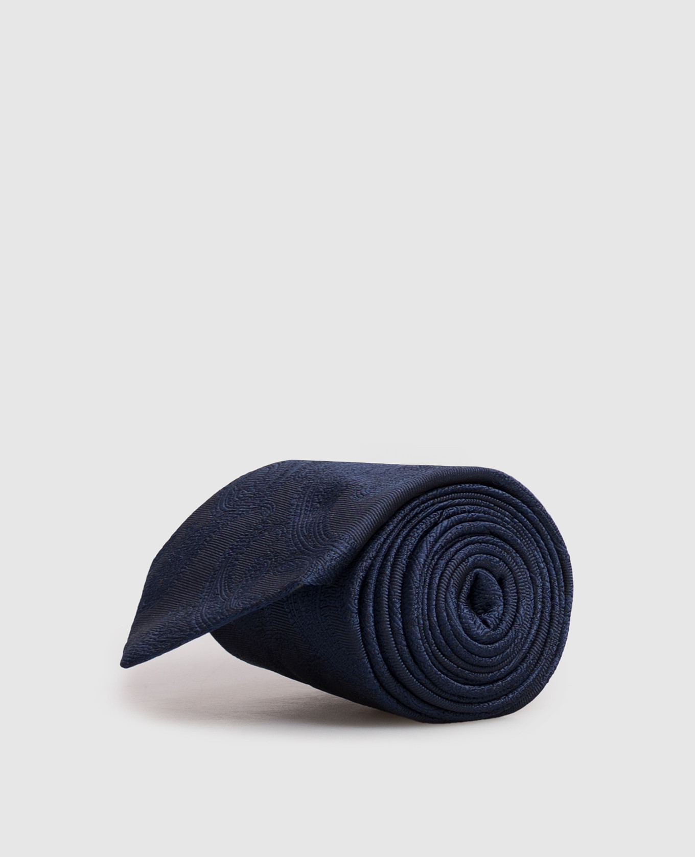 

Blue patterned silk tie Brunello Cucinelli
