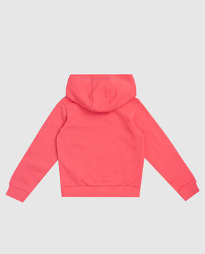 Moncler ENFANT Children's pink hoodie with logo K29548G00015899PS12