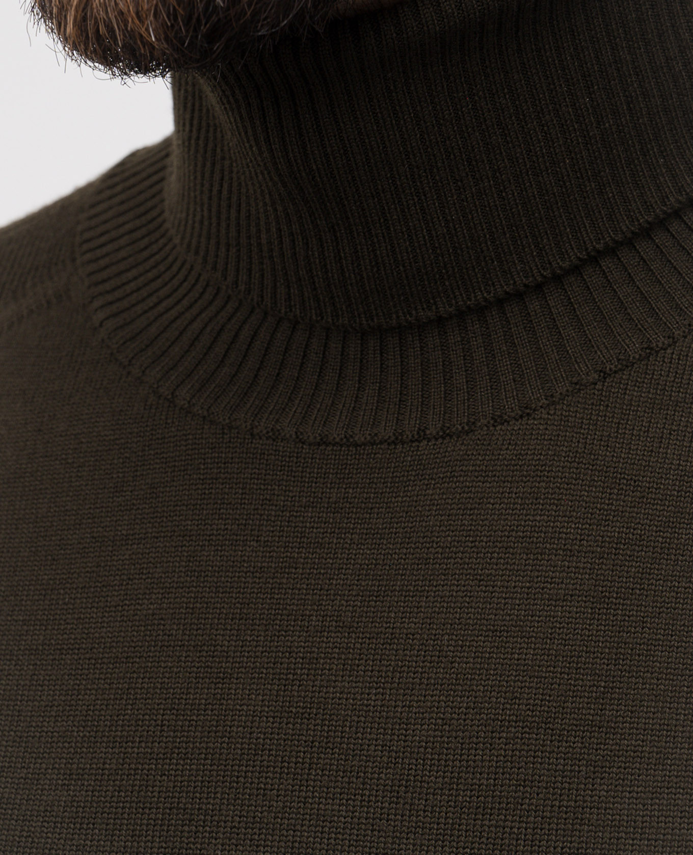 

Khaki wool golf Sease