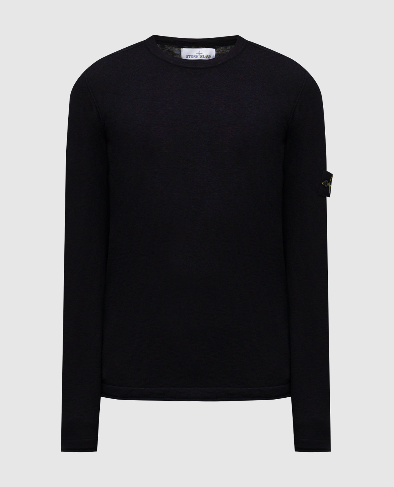 

Black jumper with logo Stone Island