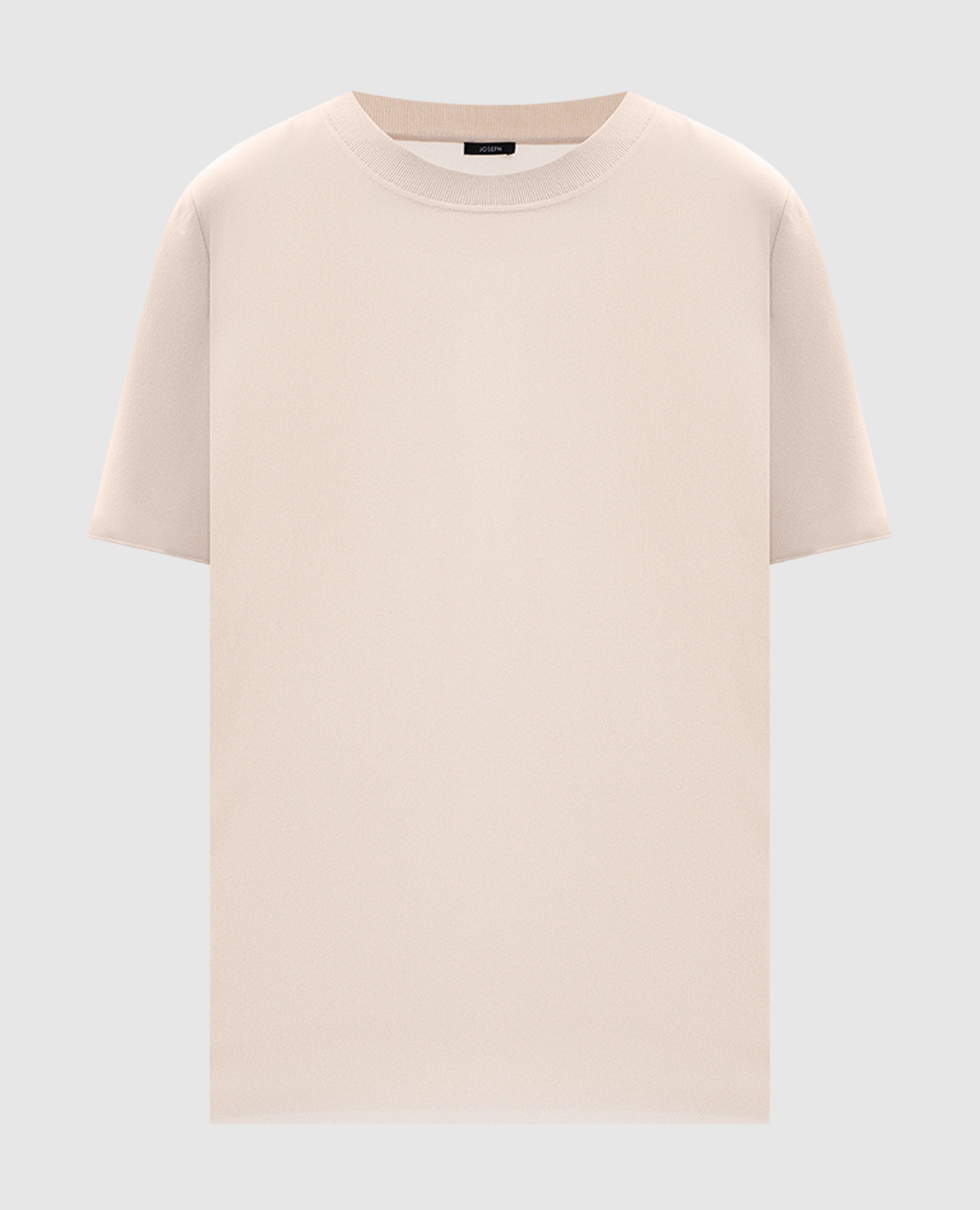 Rubin beige silk top JOSEPH