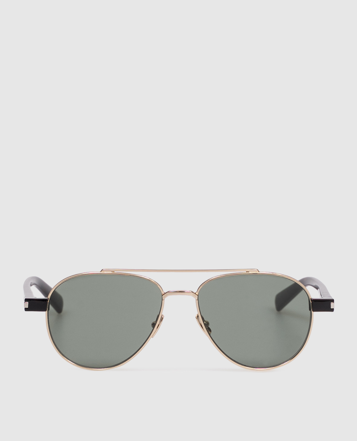 

Gold sunglasses with logo Saint Laurent, Golden