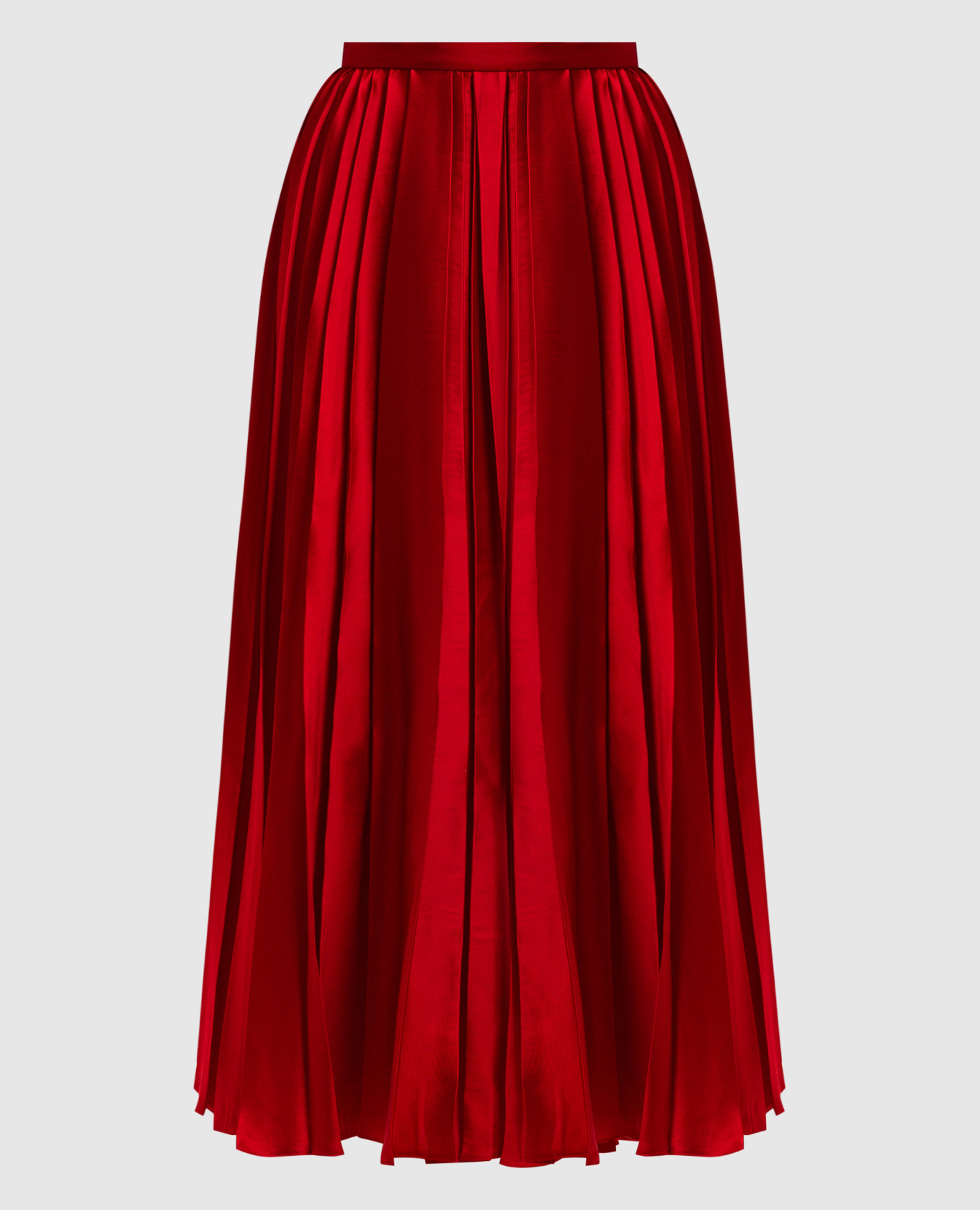 

Red pleated skirt Del Core