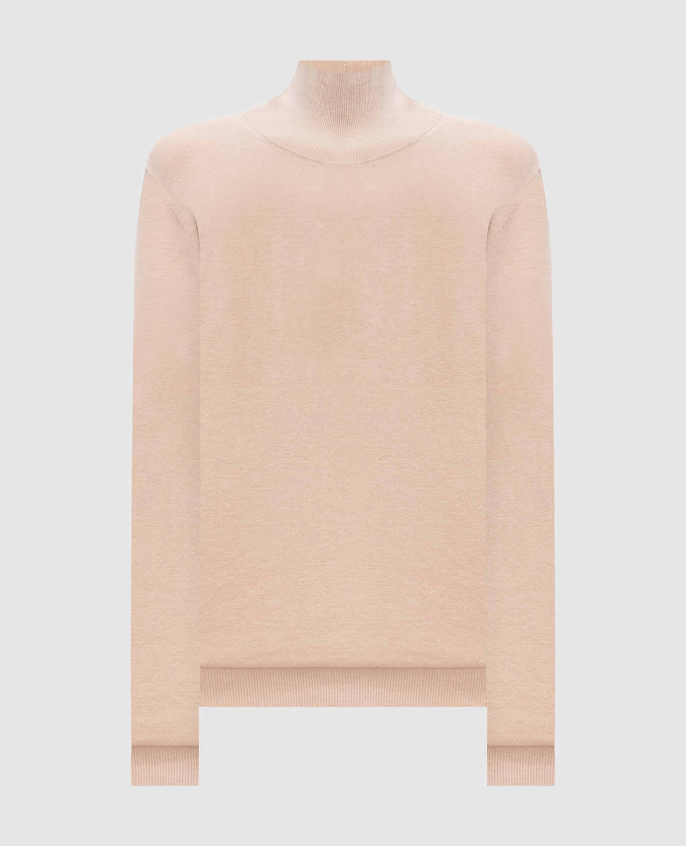 Beige KIKU golf with silk and wool Max Mara Weekend