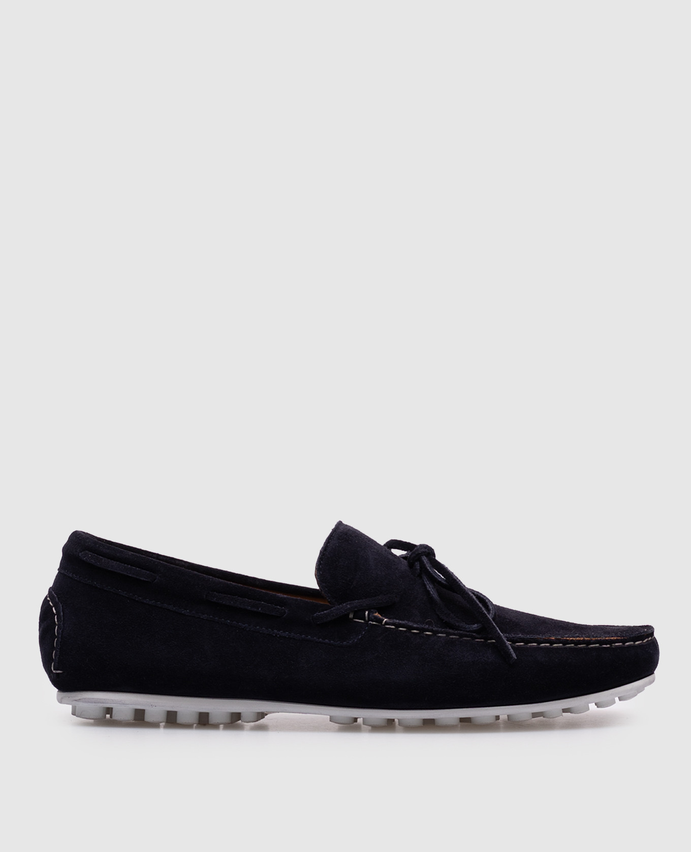 

Blue suede topsiders Enrico Mandelli