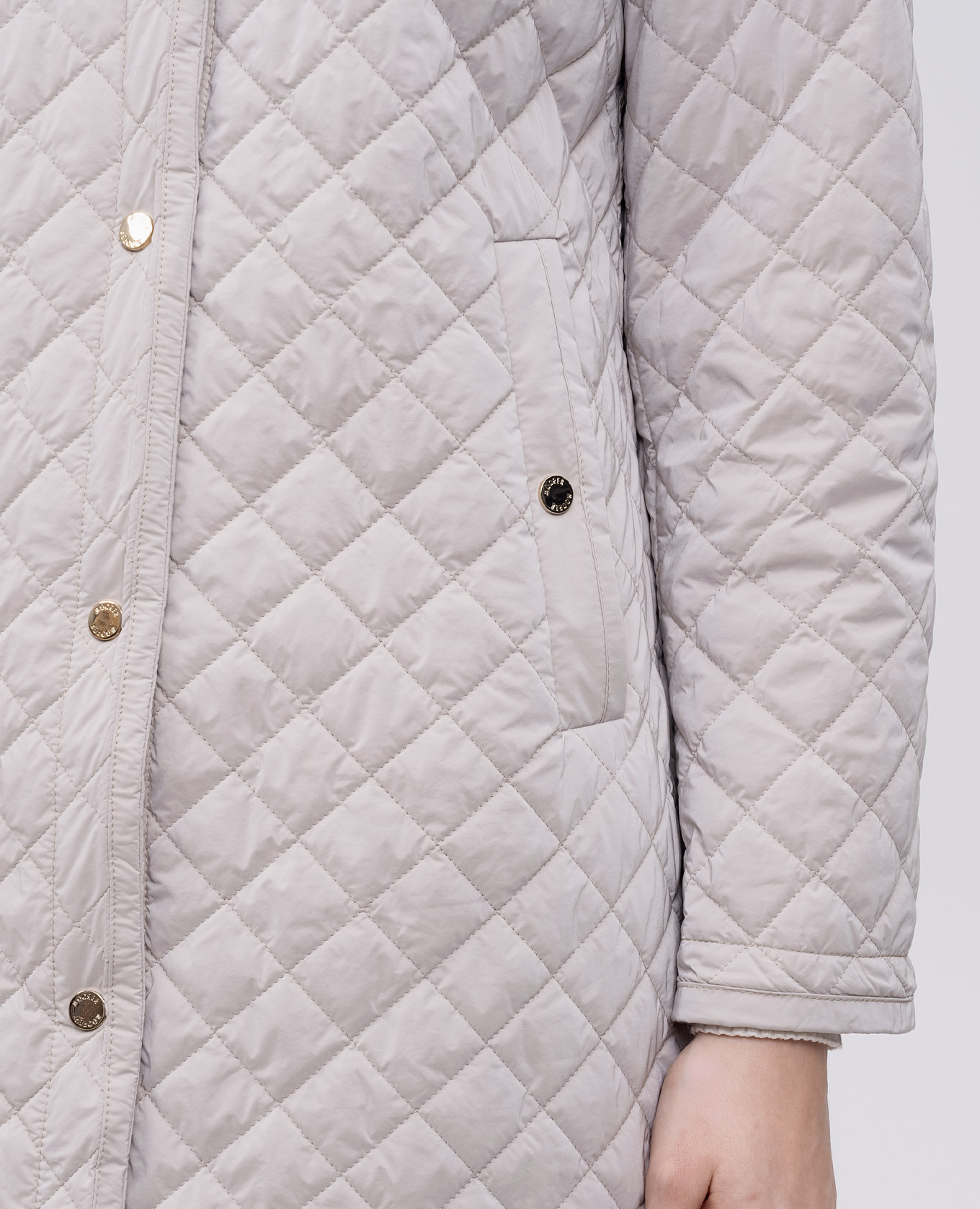 

Gray ARUNA long jacket MooRER, Grey