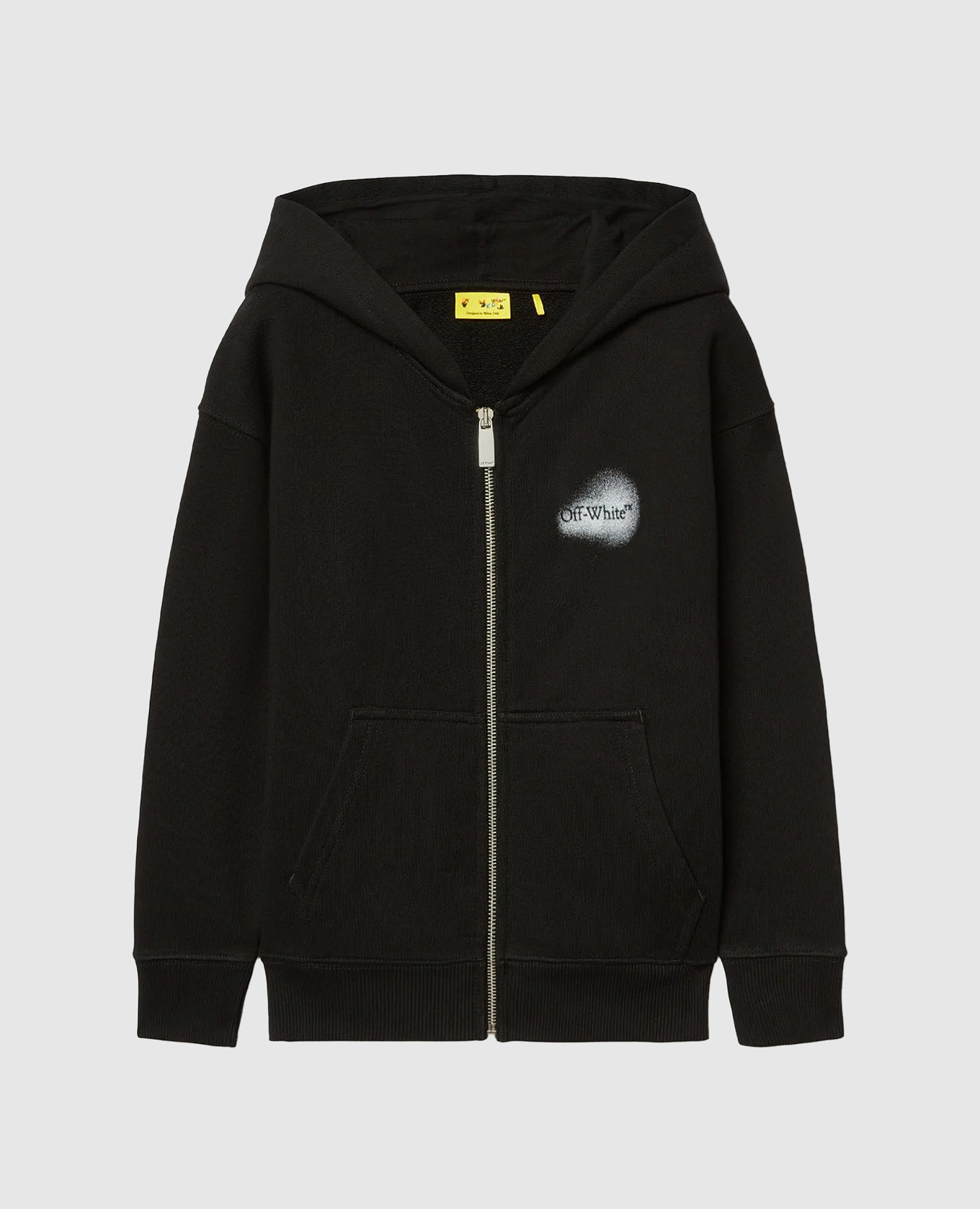 

Children's black sports jacket with print Off-White