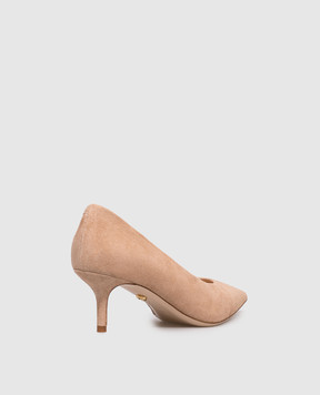 Babe Pay Pls Beige suede shoes 206604ZA