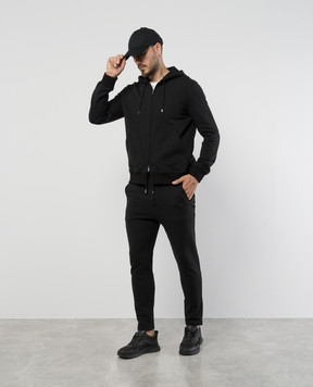 Cashmere&Whiskey Black joggers SWEATPANTS1