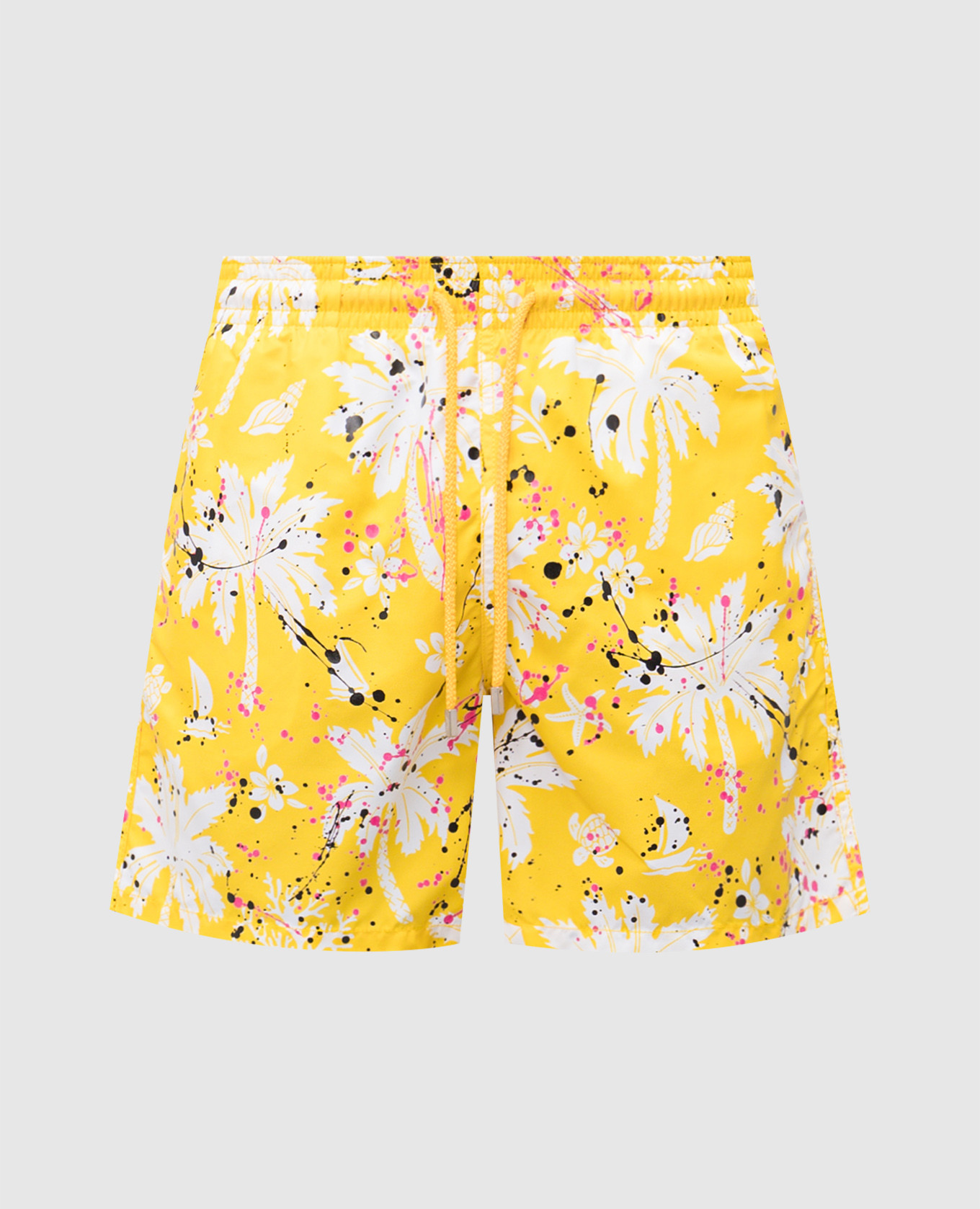 

Yellow printed swim shorts Palm Angels