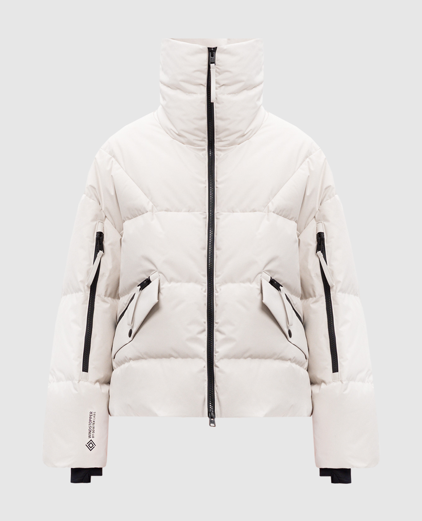 White down jacket windstopper gore-tex woolrich