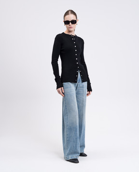 Jil Sander Black wool cardigan J02HP0037J14797