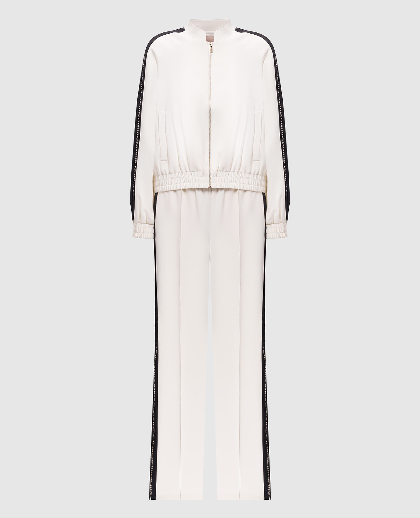 

White tracksuit with logo Twinset