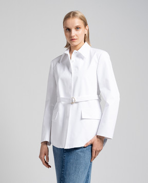 Valentino White jacket with a belt 4B0CJ3E55DN