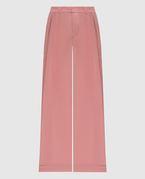 Dondup Pink Lara pants DP804GF0043D002