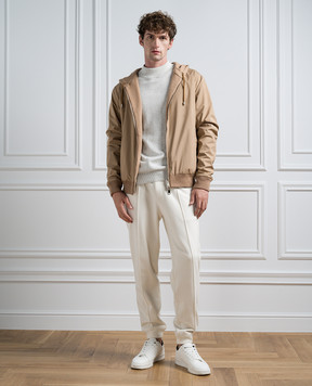 Cashmere&Whiskey Brown two-way jacket GM00313404375860