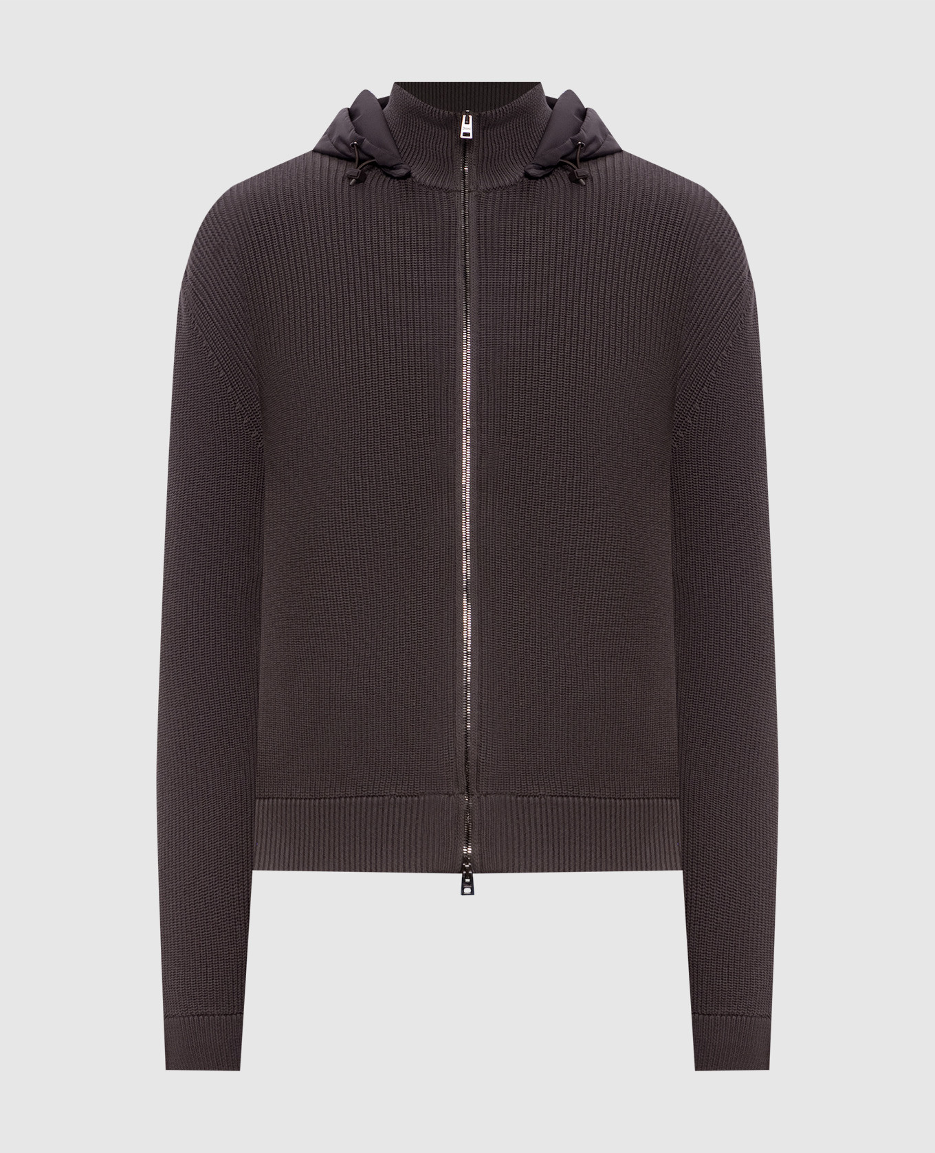 Brown cardigan Herno