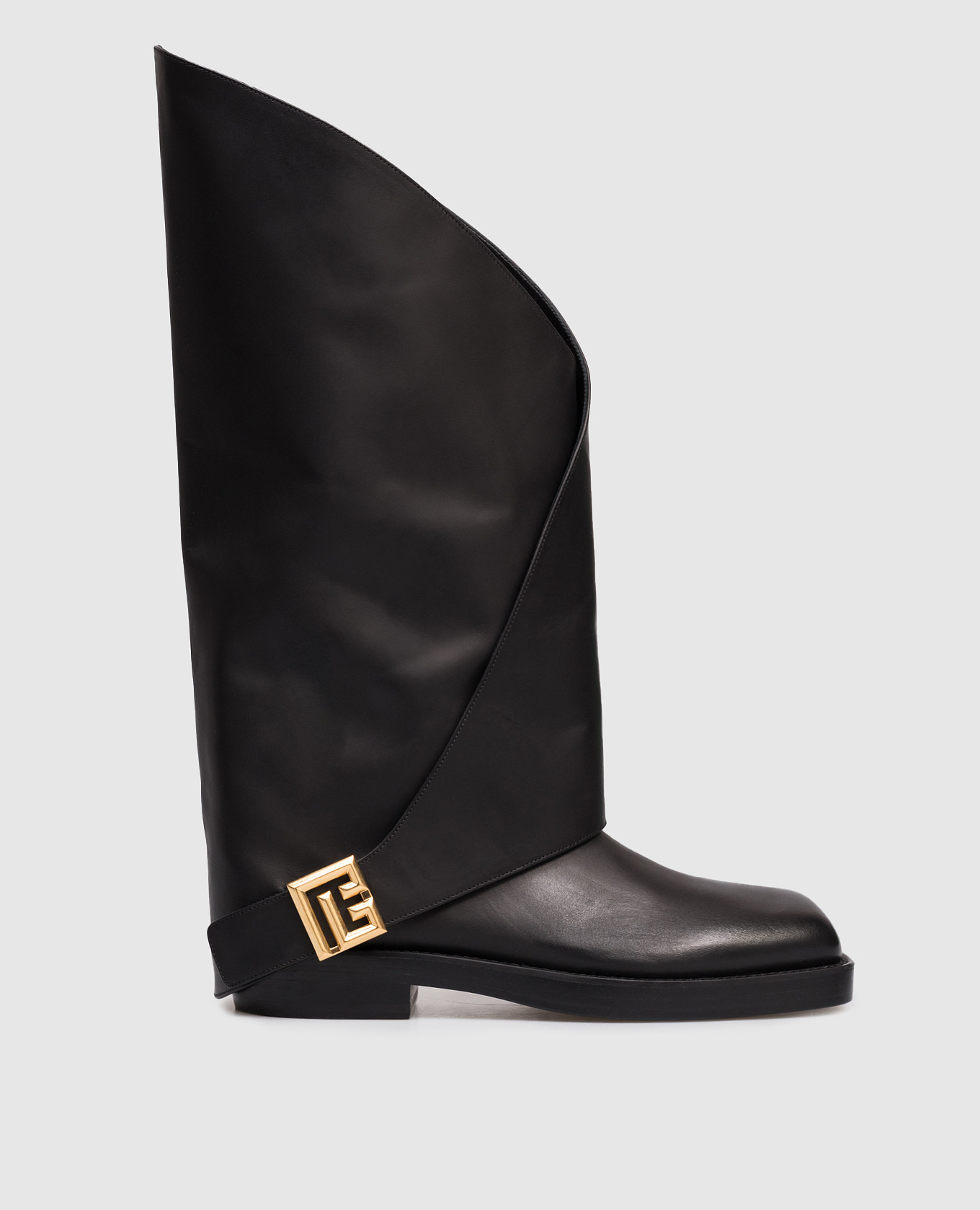 

Black leather Twist boots Balmain