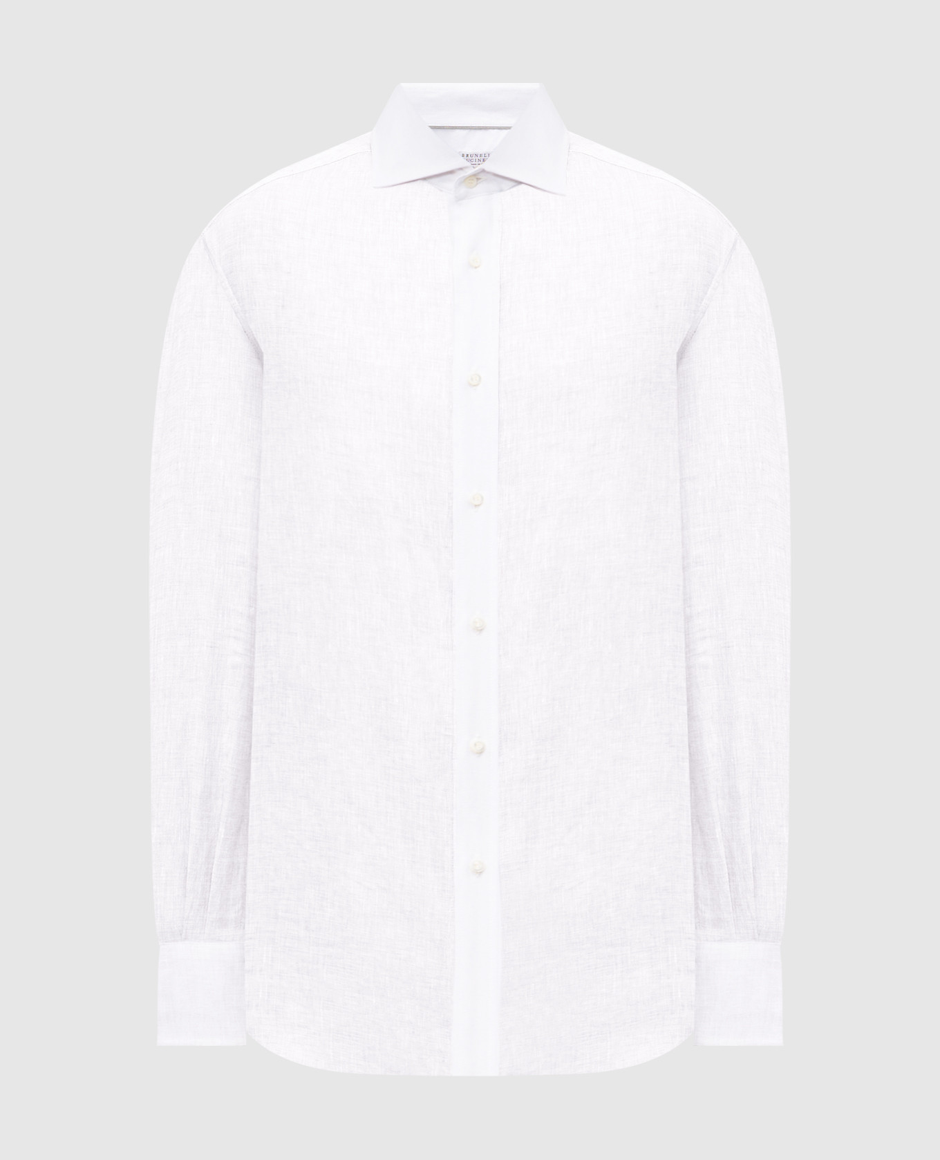 White linen shirt Brunello Cucinelli