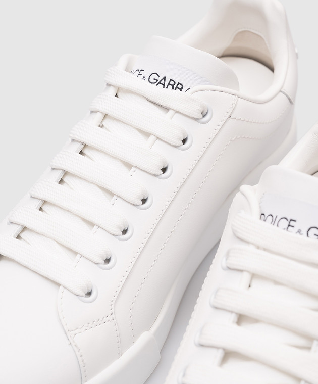 スニーカー Dolce & Gabbana 'Portofino' sneakers (CK2330A1065 80999) DOLCE & GABBANA PORTOFINO CRYSTAL SNEAKERS (US 10) - CRTBLNCHSHP