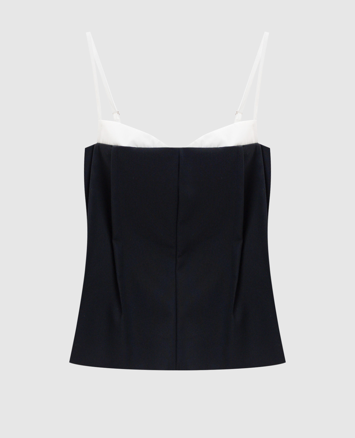 Charlee black bustier top Simkhai