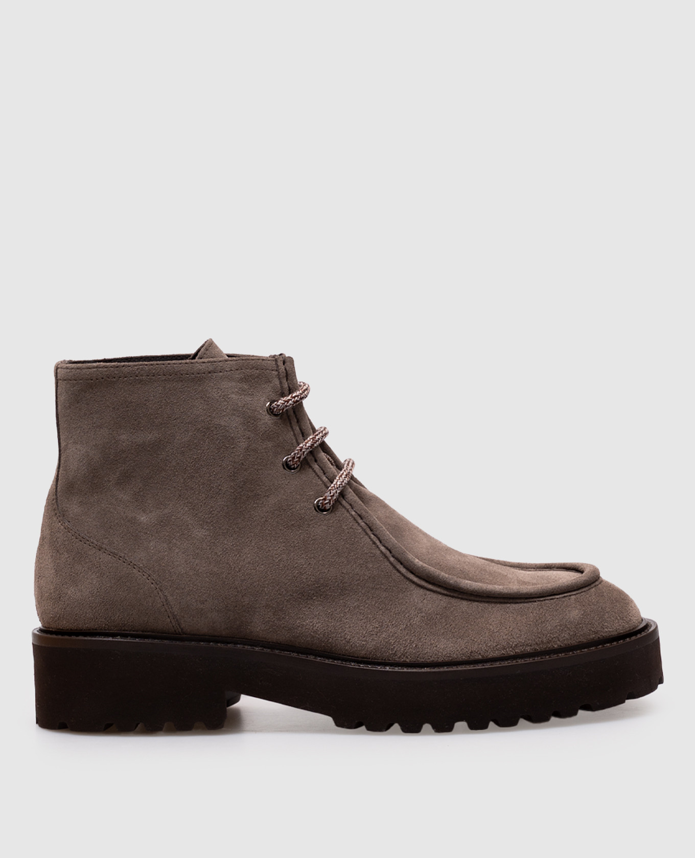 

Gray suede boots Doucal's, Grey