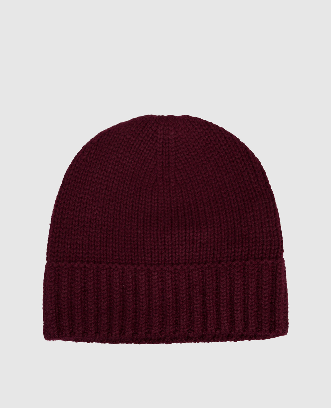 Burgundy cashmere hat Allude