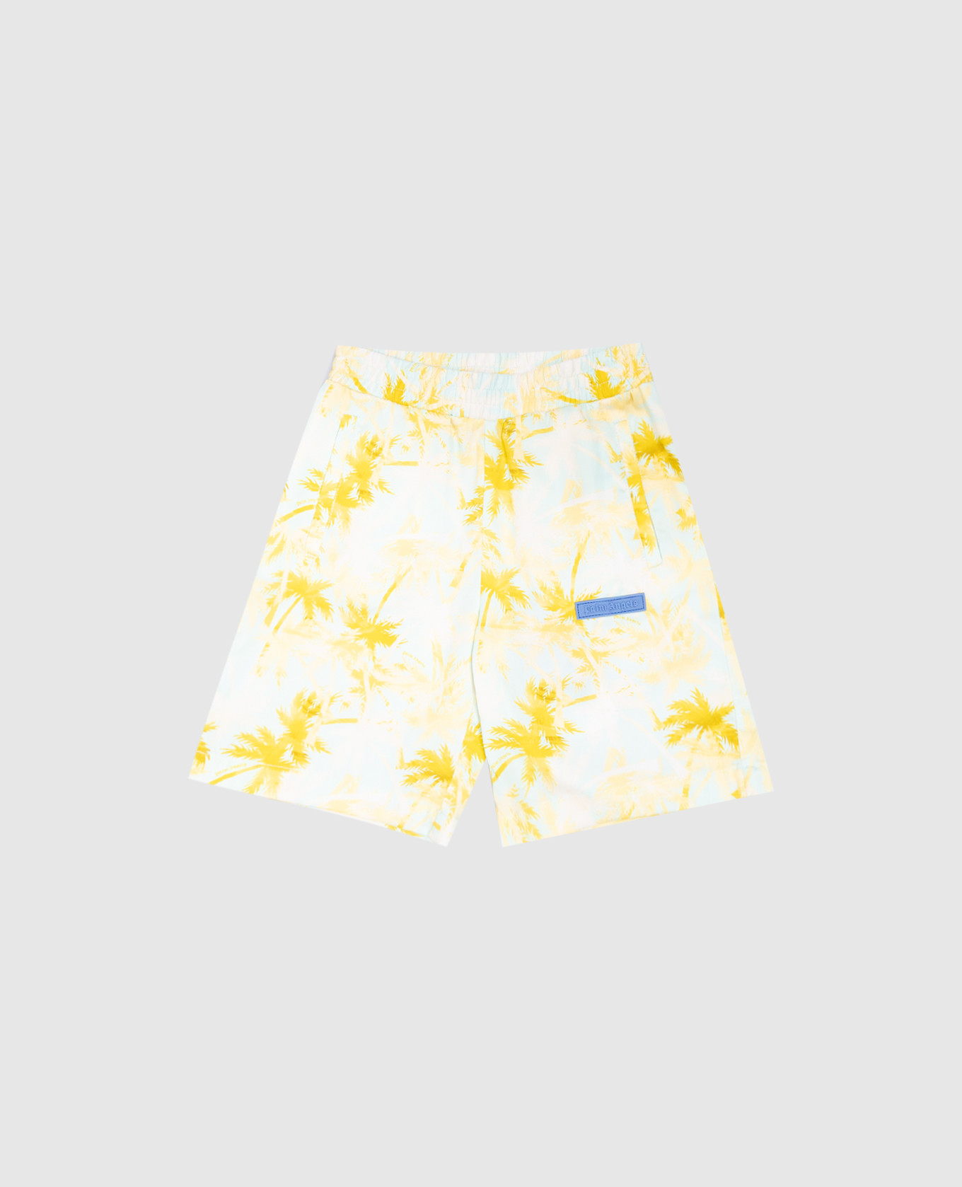 

Children's blue printed shorts Palm Angels, Light blue