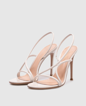 Gianvito Rossi Beige leather sandals G3249615RIC