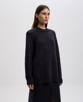 Gabriela Hearst Blue Alfie cashmere sweater 1249225A009