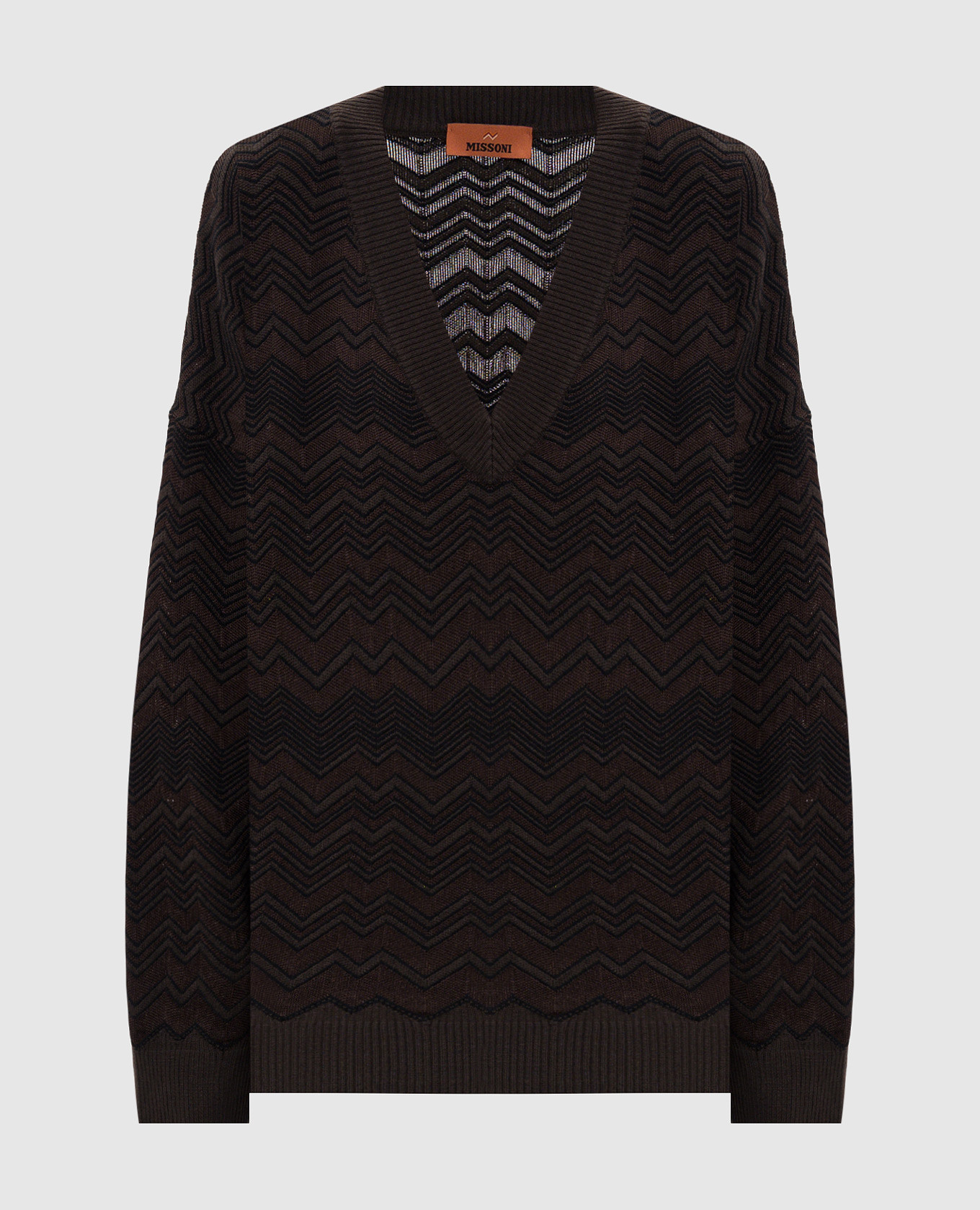 

Brown pullover with wool Missoni