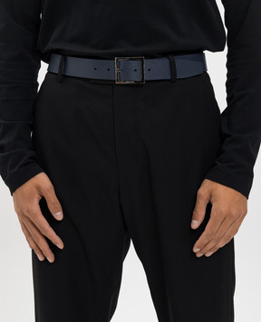 Orciani Reversible leather belt with logo embossing U08311DDO
