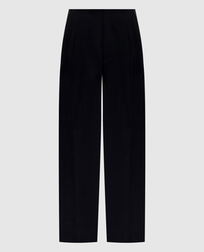 Victoria Beckham Black pants with wool 1425WTR006632A