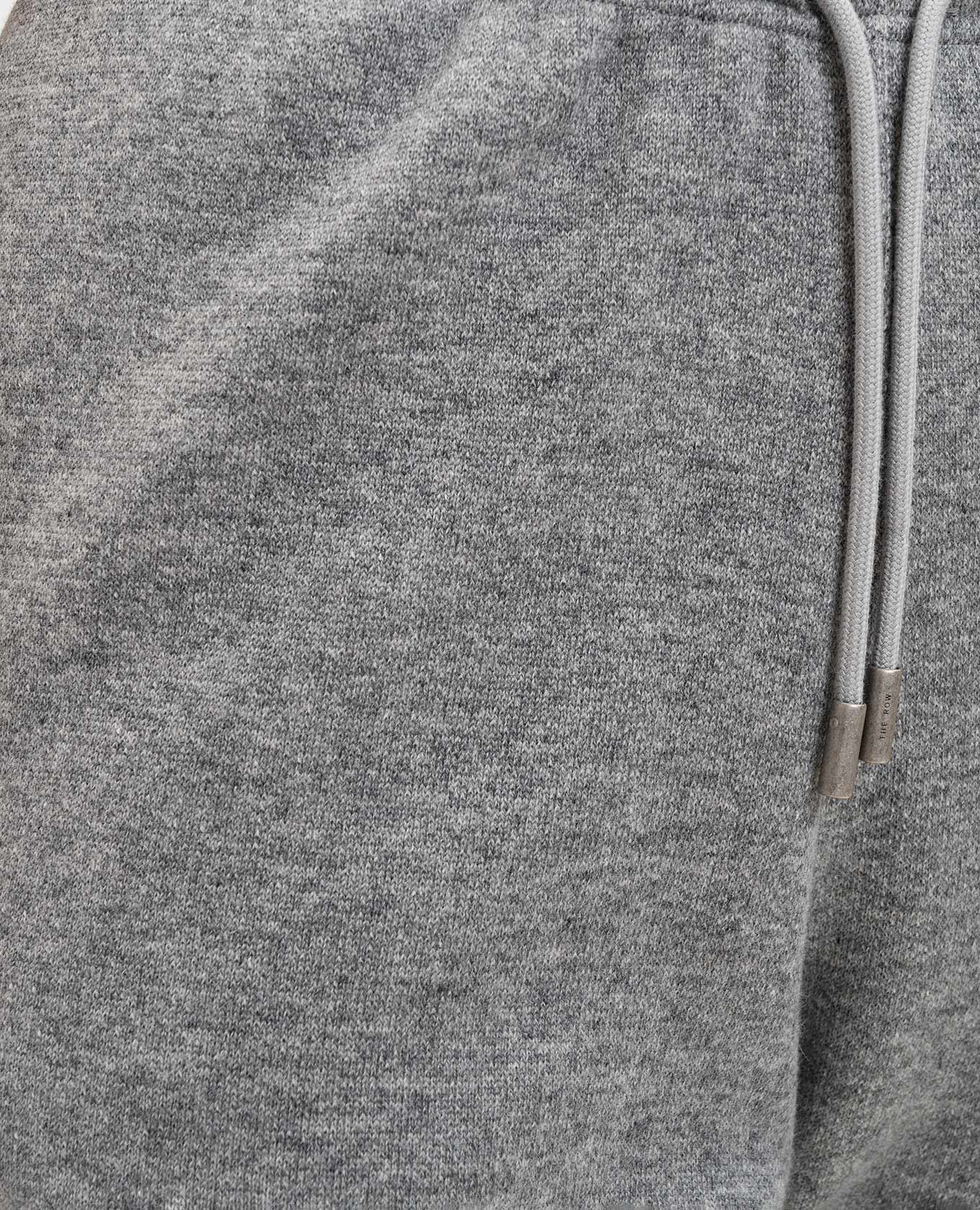 Teo grey cashmere insulated sweatpants The Row 5