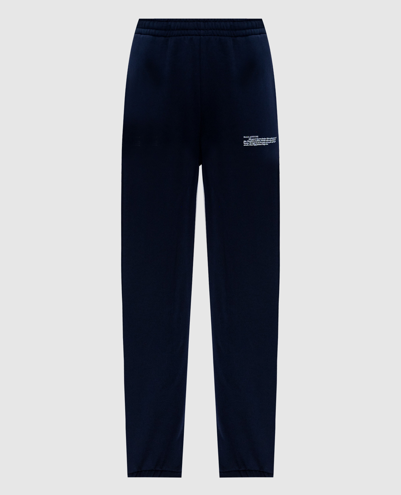 

Blue joggers with contrasting logo Ballantyne