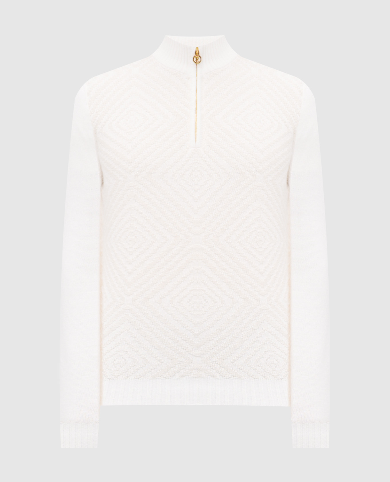 Beige wool and cashmere sweater Stefano Ricci