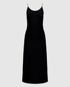Gabriela Hearst Adeona black silk dress 2259818A115