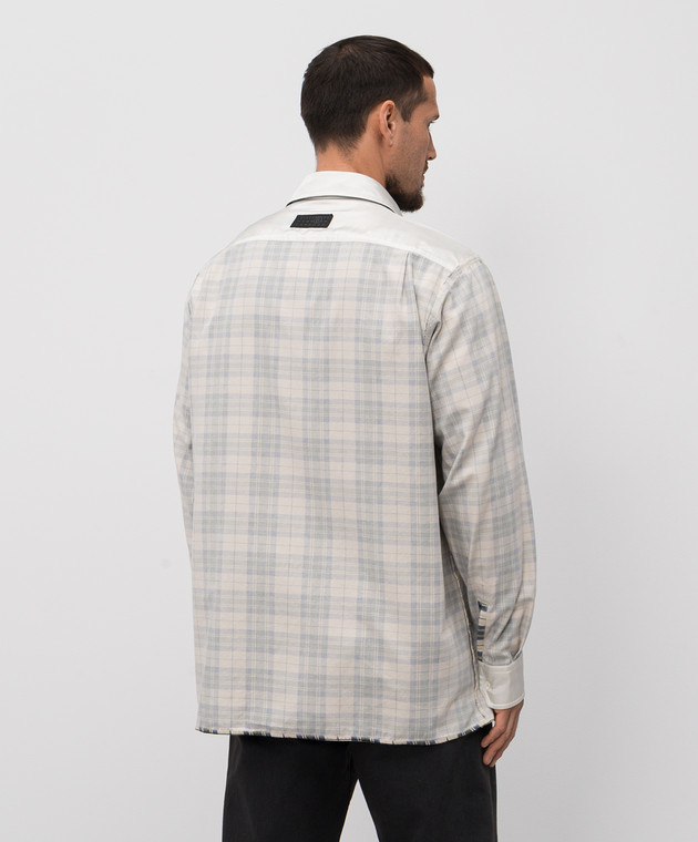 Maison Margiela MM6 - Reversible checkered shirt SH2DT0016M35444