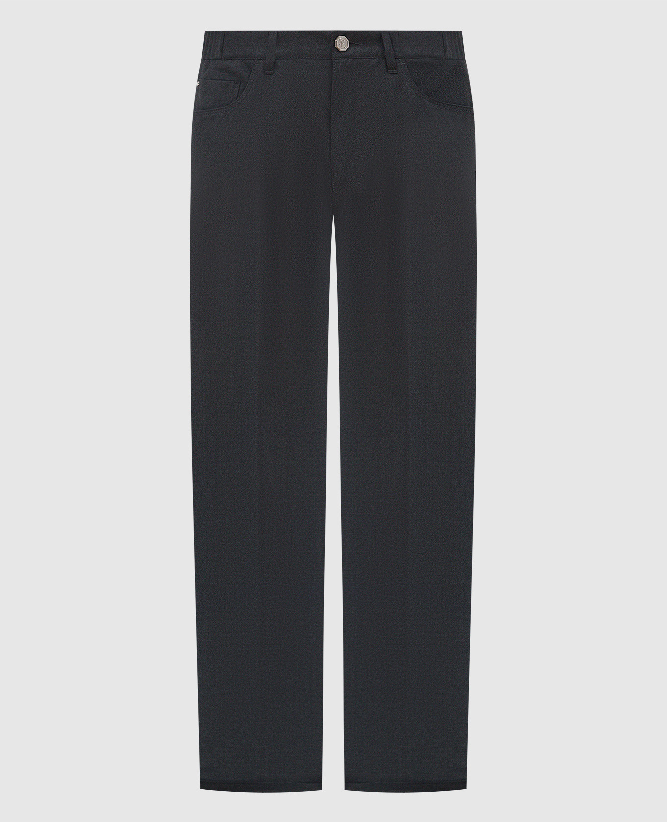 

Gray pants made of wool with embroidery Stefano Ricci, Grey