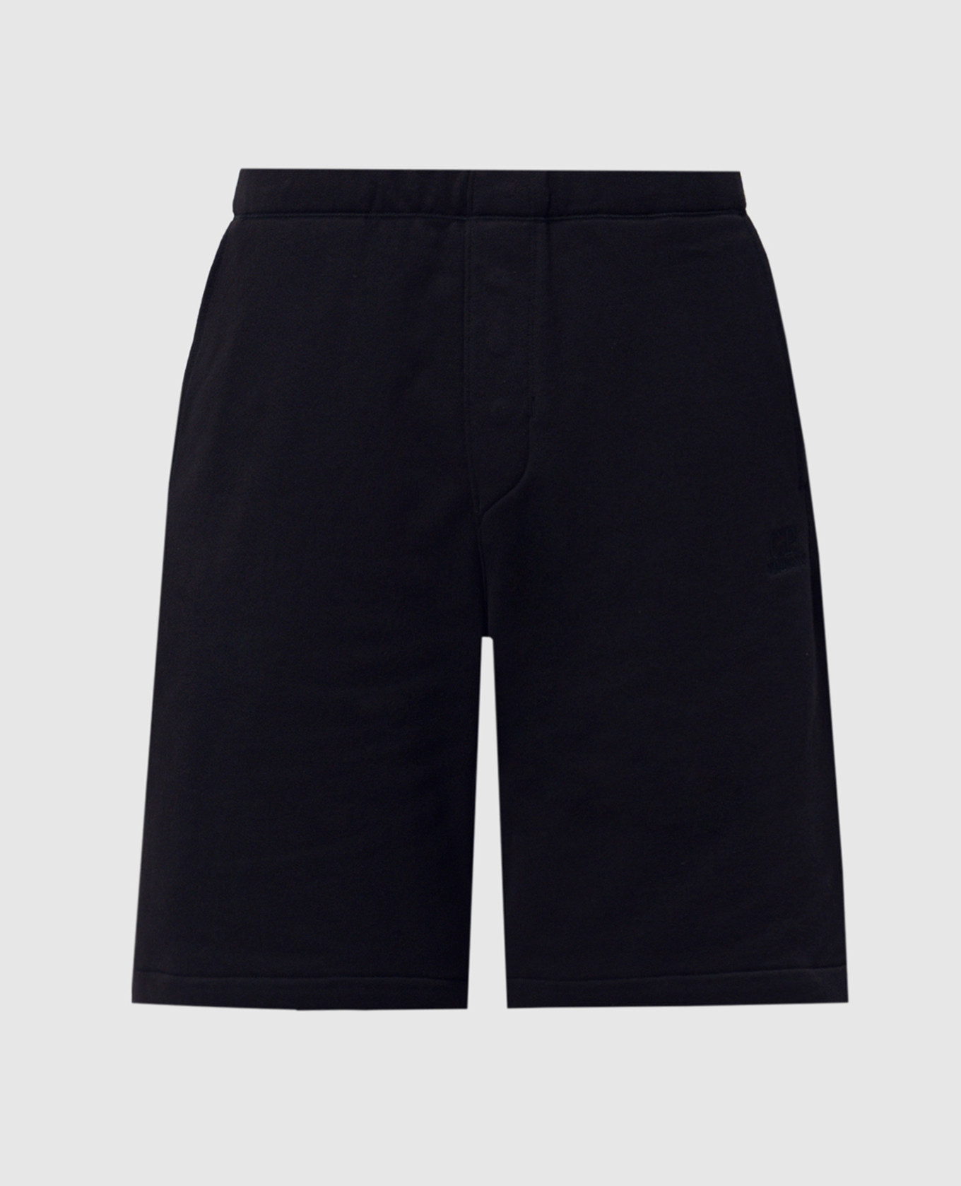 

Blue shorts with logo embroidery C.P. Company