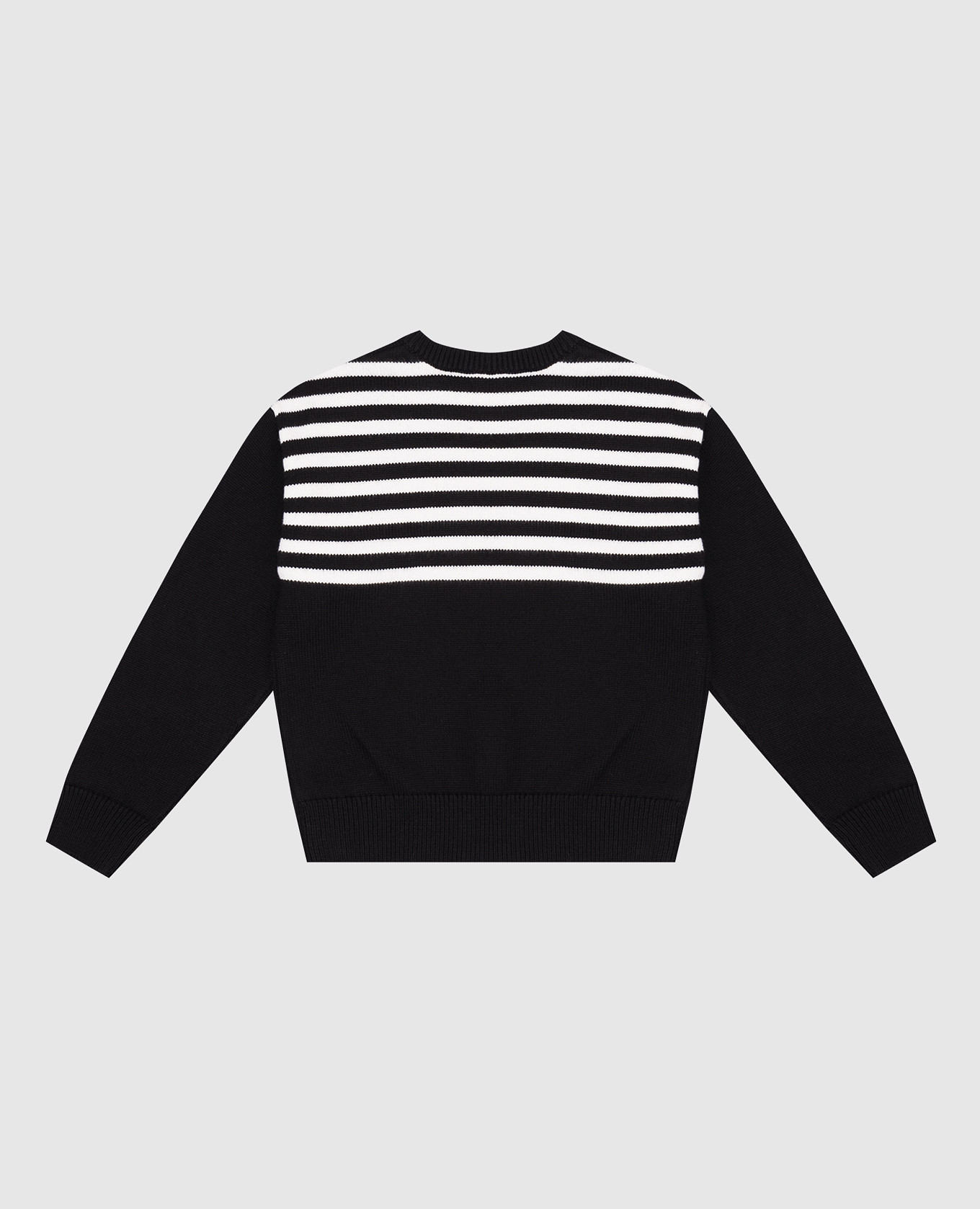 Children's black striped sweater Givenchy 2