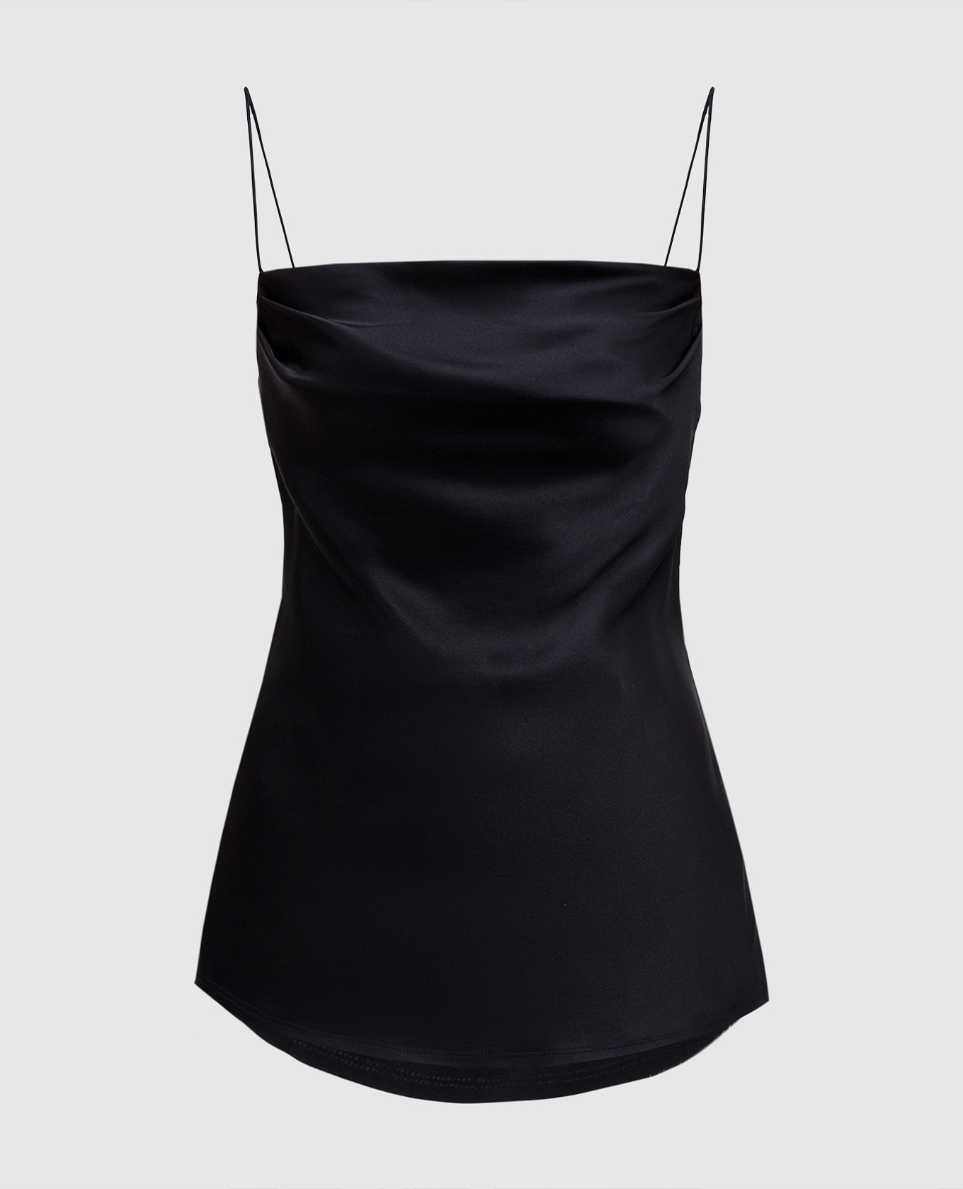 

Black silk top Balmain