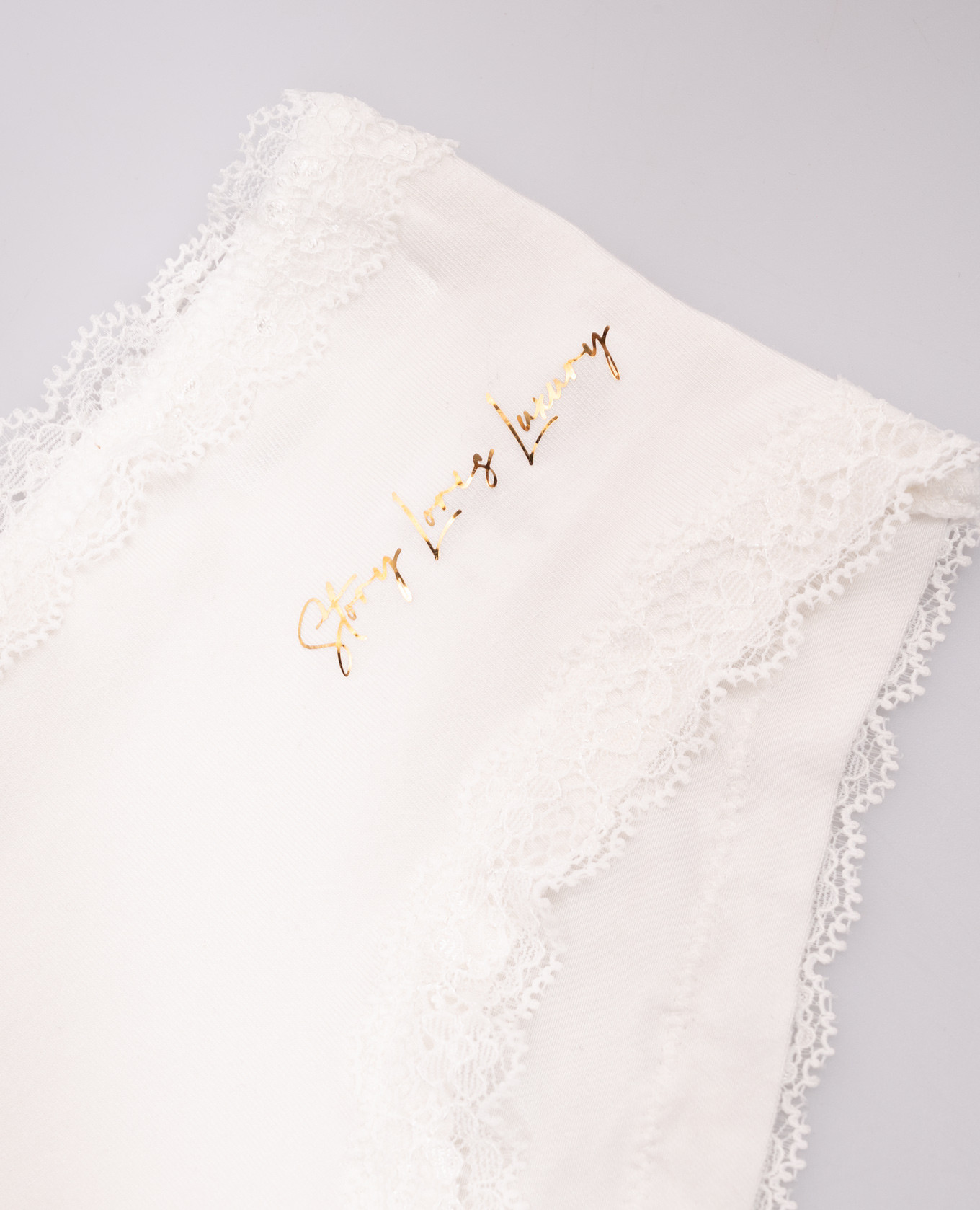 

Children's white panties with lace Story Loris